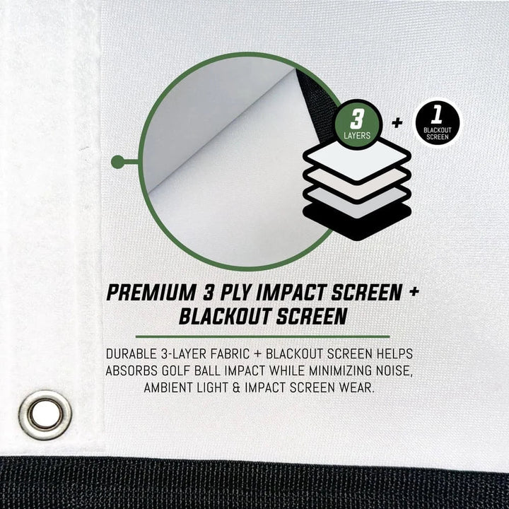 SportScreen Vanish Series Golf Impact Screen
