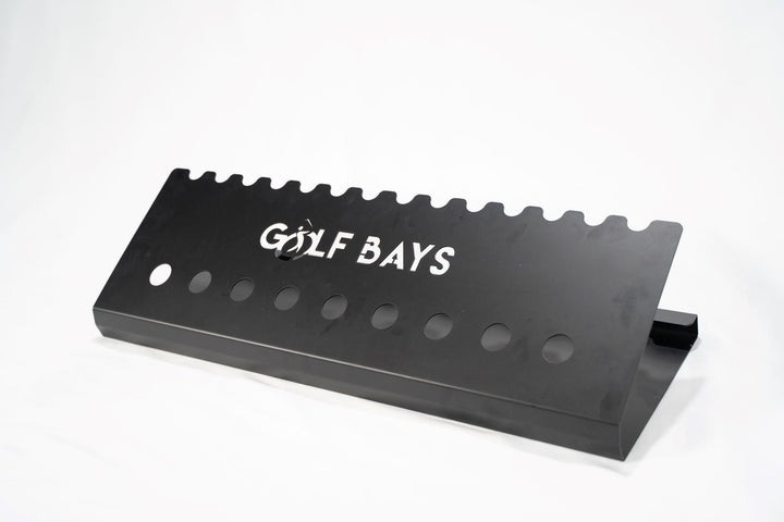 GolfBays Club Display Rack, Holds 14 Clubs &amp; 9 Golf Balls , Indoor Golf Storage