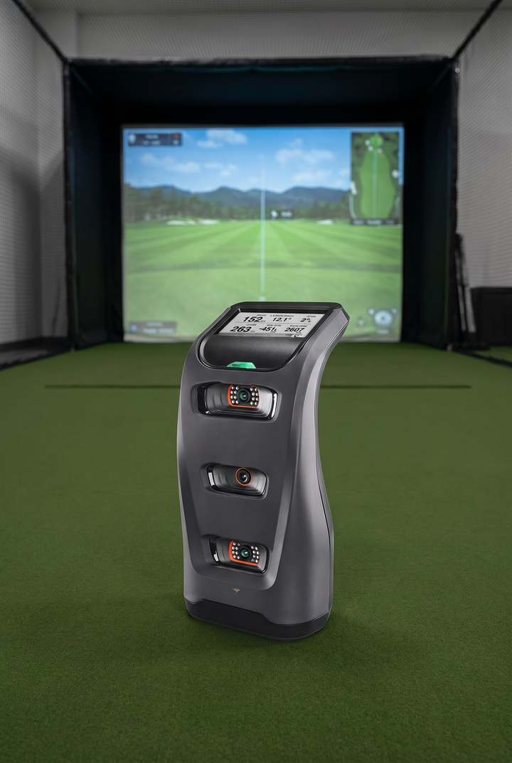 Golf Launch Monitor Pro with High Speed Cameras Indoor Outdoor Simulator FSX Software
