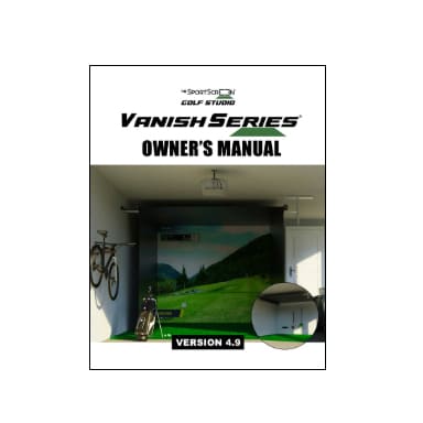 SportScreen Vanish Series Golf Impact Screen
