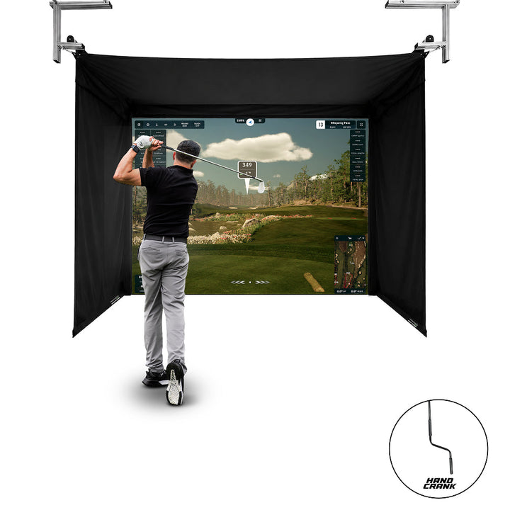 SportScreen Vanish Series Golf Simulator Impact Screen