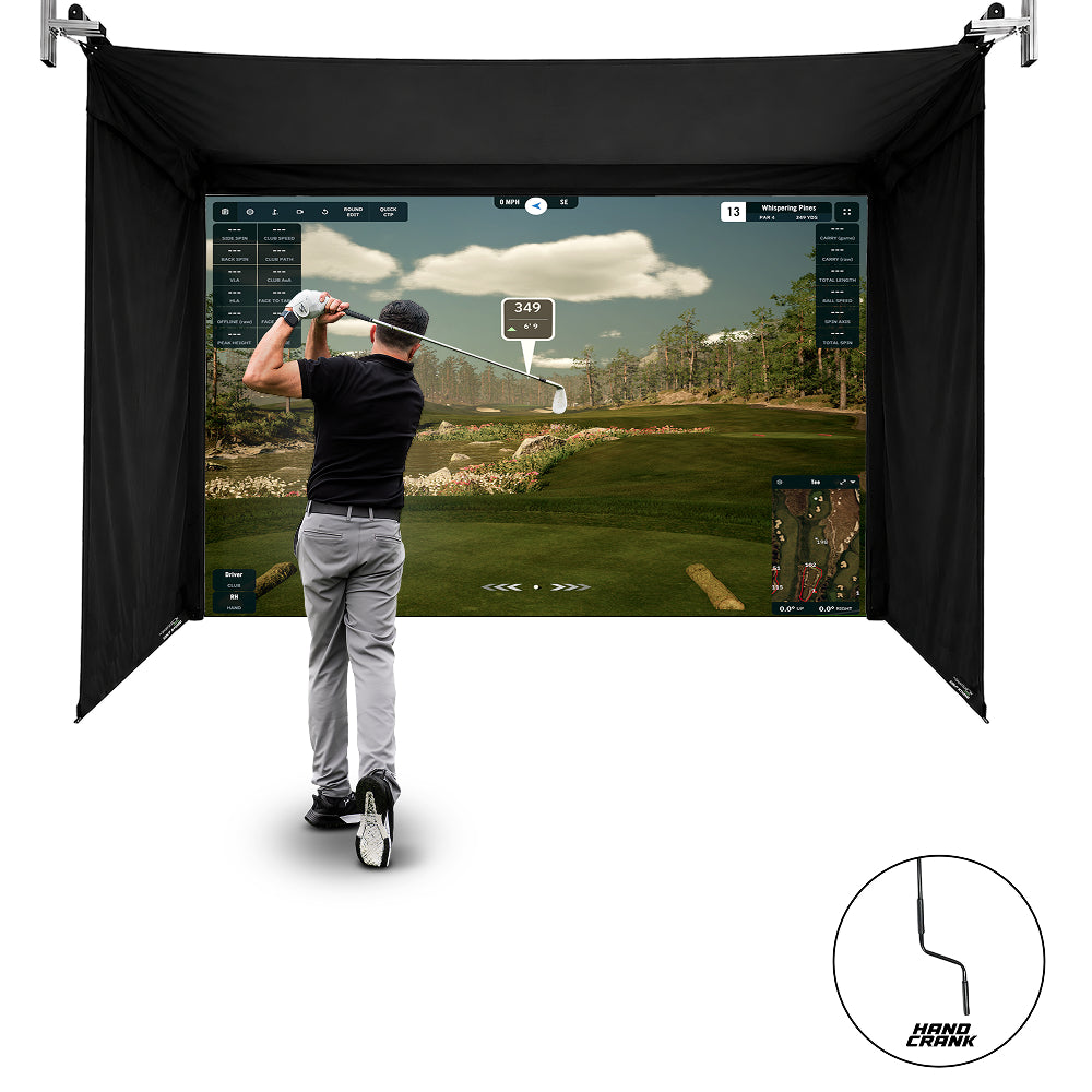 SportScreen Vanish Series Golf Simulator Impact Screen