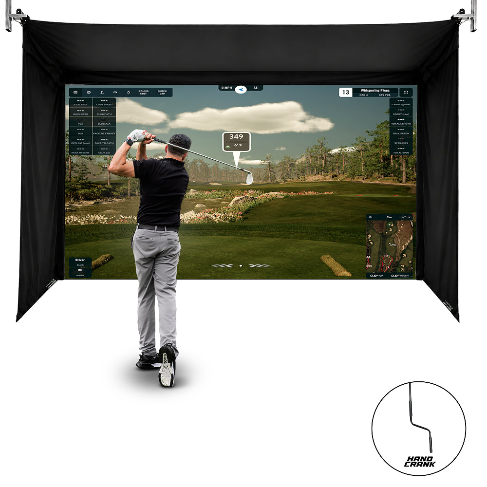 SportScreen Vanish Series Golf Simulator Impact Screen