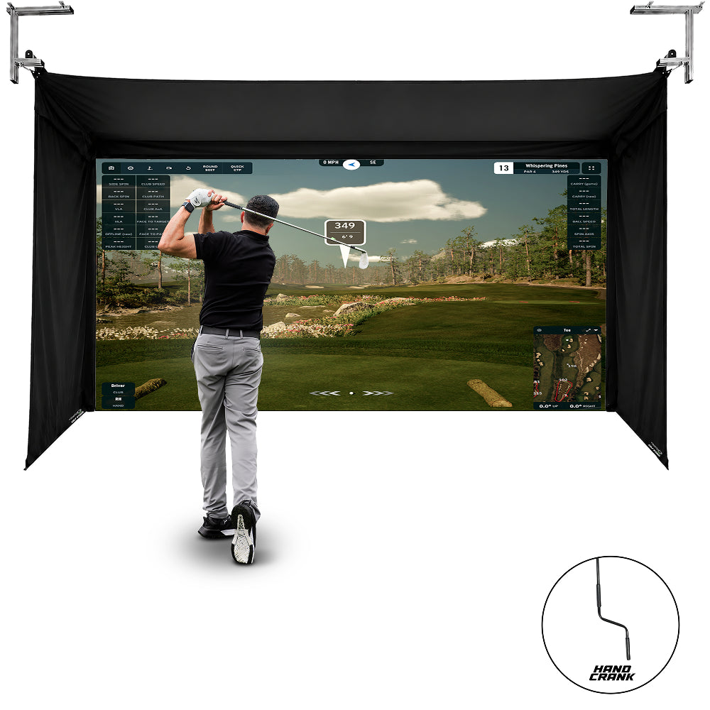 SportScreen Vanish Series Golf Simulator Impact Screen