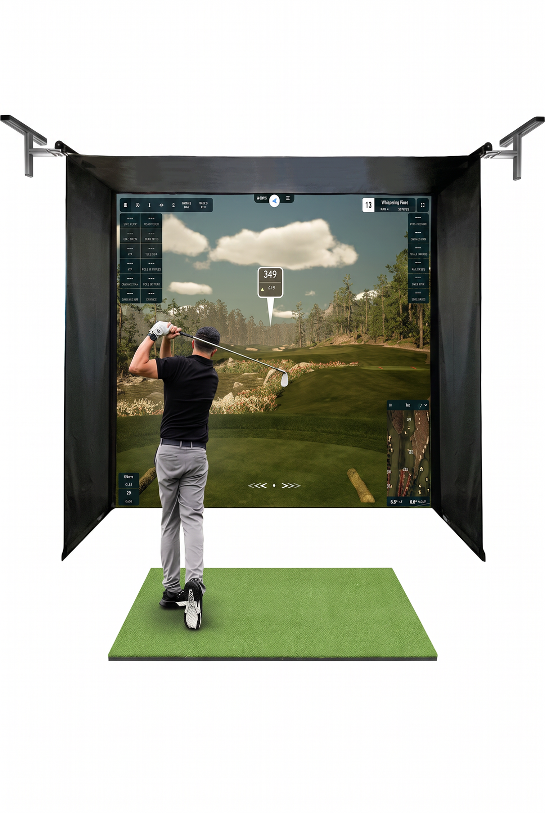 SportScreen Vanish Series Golf Simulator Impact Screen